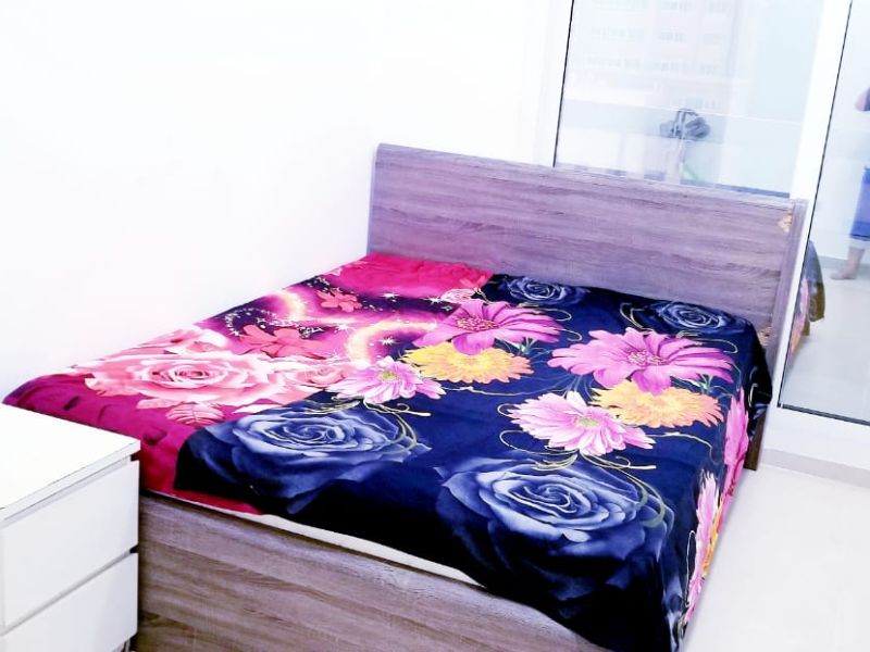 Fully furnished Big Room with attached Balcony Comman kitchen