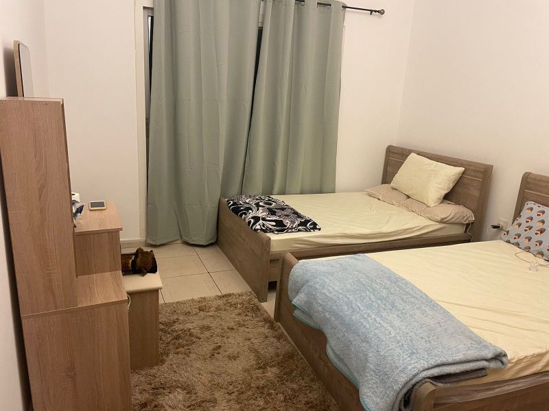 Furnished room available for 2 ladies in silicon oasis