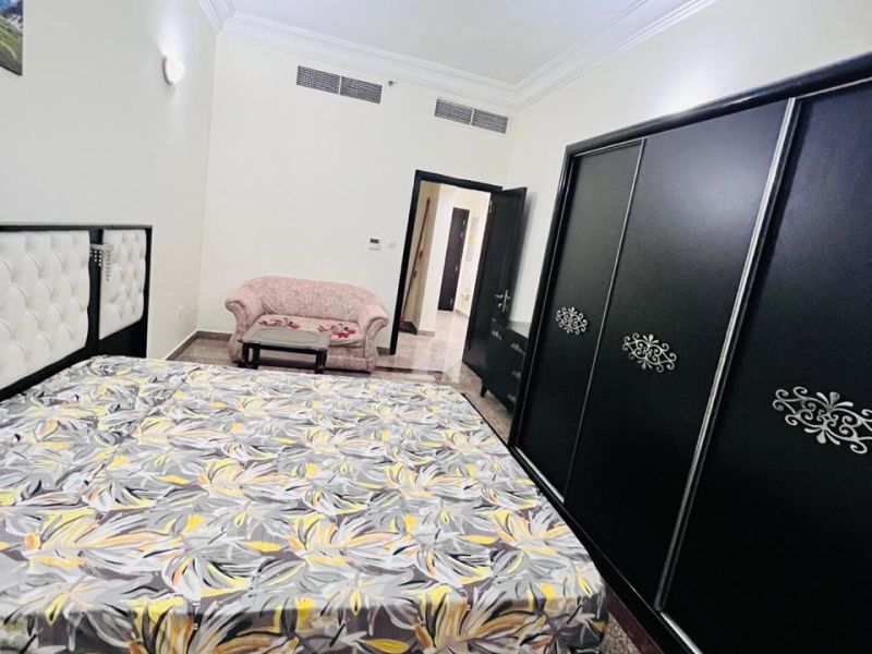 Furnished hall room with seperate washroom available for rent in Al Nahda 2