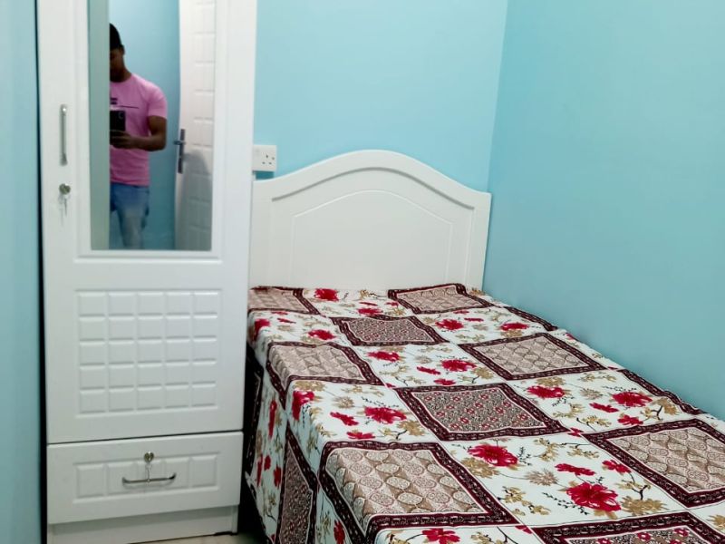 Solo partition available for rent for female only in Al barsha 1