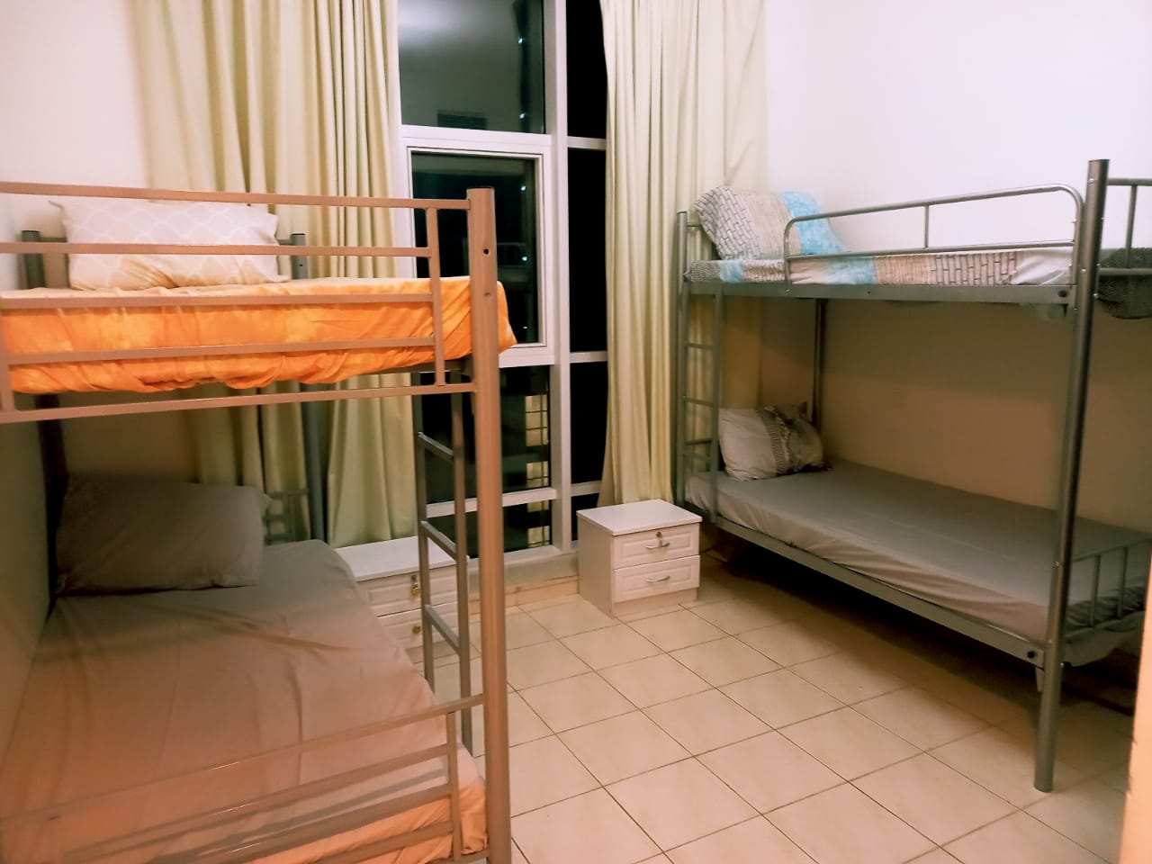 bunker beds available for both male and female in tecom