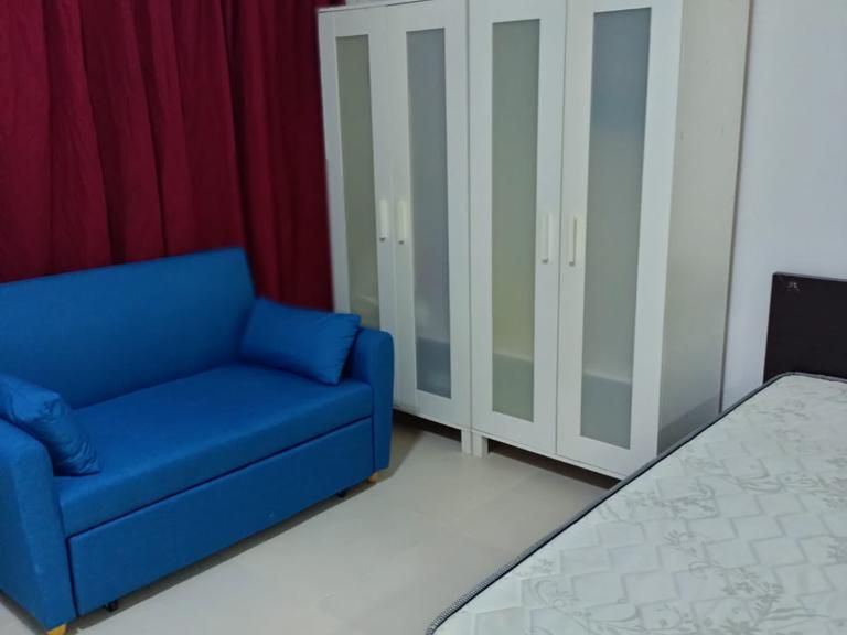Furnished private room available for Asian couple or bachelor