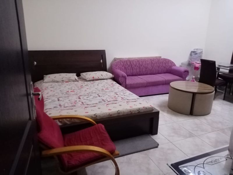 Private room for rent in 1 BHK apartment in Al Rashidiya 1 Ajman