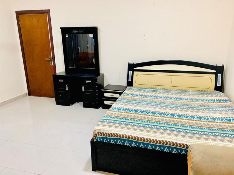 Furnished private room available for rent in Al Rashidiya 1 Ajman