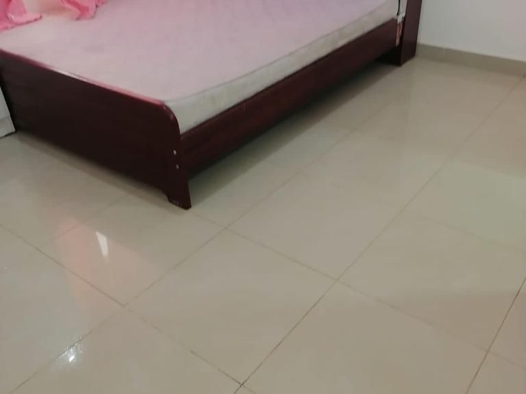 Furnished hall room available for rent for couple or single working female in Shabiya 9