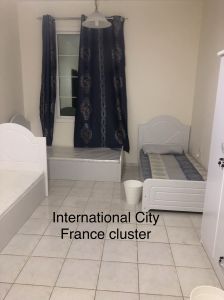 Bed space for rent -International City France Cluster R10