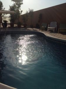 Ensuite balcony furnished room in expat villa with pool bbq area